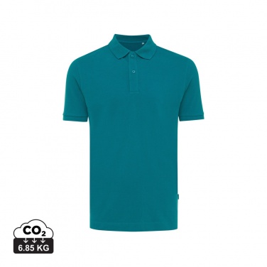 Logotrade Werbegeschenke das Foto: Iqoniq Yosemite Piqué-Poloshirt aus recycelter Baumwolle