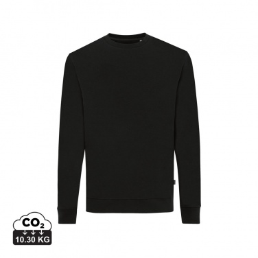 Logotrade Firmengeschenke das Foto: Iqoniq Zion Rundhals-Sweater aus recycelter Baumwolle