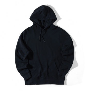 Logotrade Firmengeschenke das Foto: Iqoniq Rila Lightweight Hoodie aus recycelter Baumwolle