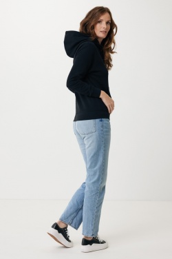Logotrade Firmengeschenke das Foto: Iqoniq Rila Lightweight Hoodie aus recycelter Baumwolle