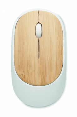 Logotrade werbemittel das Foto: Optische Mouse  Bambus