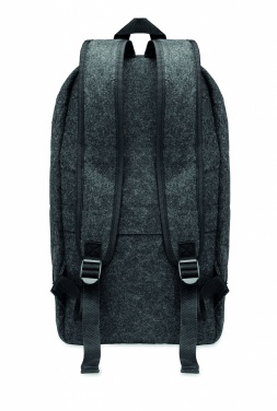 Logotrade Logogeschenke das Foto: 13" Laptop Rucksack RPET-Filz