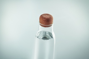 Logotrade Firmengeschenke das Foto: Flasche Borosilikatglas 600ml