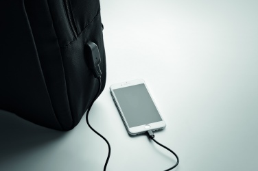 Logotrade werbemittel das Foto: Laptop Rucksack 300D RPET