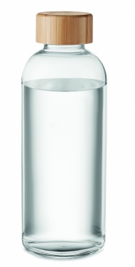 Logotrade Werbeartikel das Foto: Trinkflasche Glas 650ml