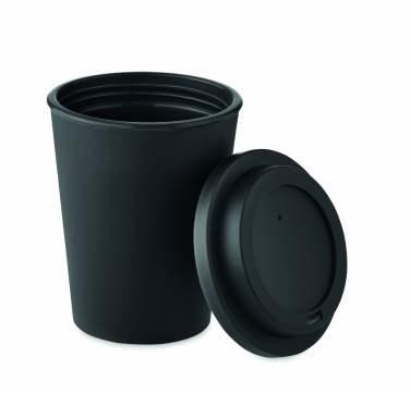 Logotrade Firmengeschenke das Foto: Doppelwandiger Becher PP 300ml