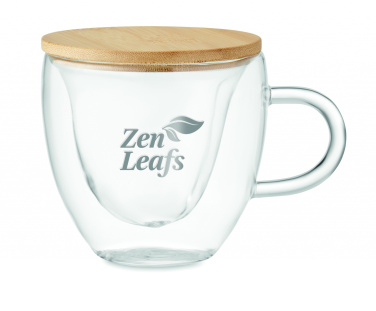 Logotrade Logogeschenke das Foto: Doppelwandiges Borosilikatglas