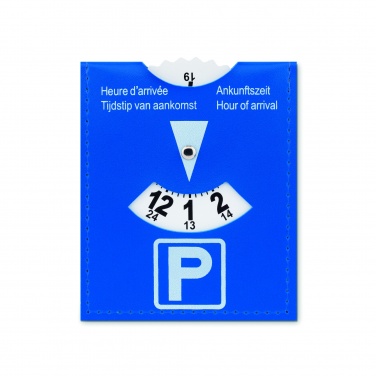 Logotrade Werbegeschenke das Foto: PVC Parkscheibe