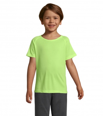 Logotrade Werbeartikel das Foto: SPORTY KINDERT-SHIRT 140g