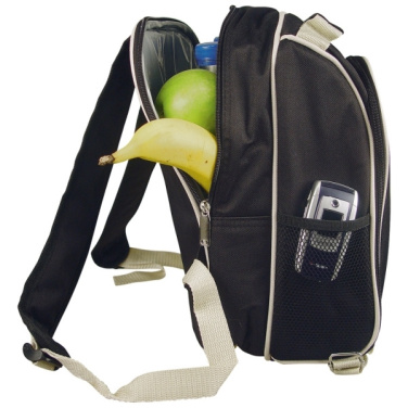 Logotrade Logogeschenke das Foto: Luxuriöser Picknick-Rucksack mit Kühltasche GEORGIA