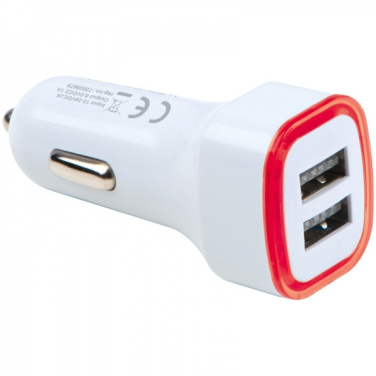 Logotrade Logogeschenke das Foto: USB-Ladeadapter KFZ FRUIT