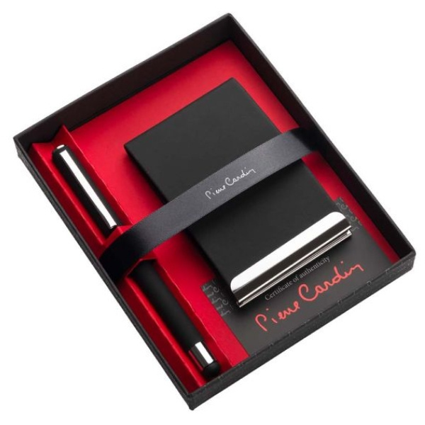 Logotrade Logogeschenke das Foto: Set Kartenetui & Roller CONCORDE Pierre Cardin
