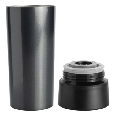 Logotrade Logogeschenke das Foto: Thermobecher ARANSOL 300 ml Schwarzwolf