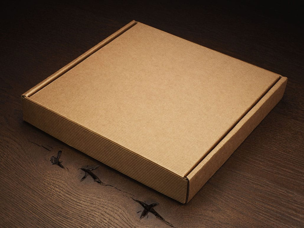 Logotrade Firmengeschenke das Foto: Schachtel (20,5x20,5x3,2cm) 1875307