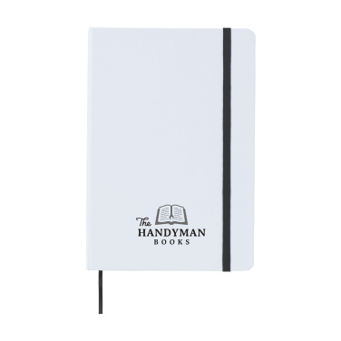 Logotrade Firmengeschenke das Foto: WhiteNote A5 Papiernotizbuch
