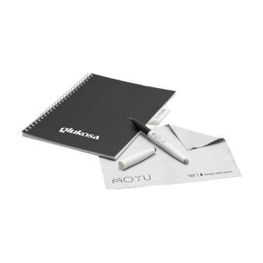 Logotrade Geschäftsgeschenke das Foto: MOYU löschbares Steinpapier-Notizbuch, Softcover, 18 Seiten