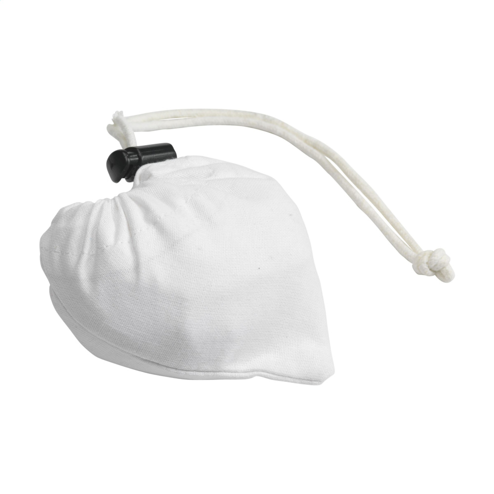 Logotrade Firmengeschenke das Foto: Faltbare Tasche aus Erdbeerbaumwolle (135 g/m²)