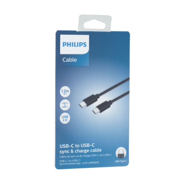 Logotrade Logogeschenke das Foto: Philips Kabel USB-C auf USB-C