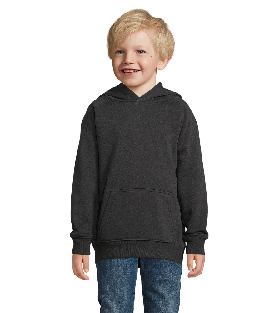 Logotrade Firmengeschenke das Foto: STELLAR KINDER KAPUZENPULLI