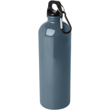 Logotrade werbemittel das Foto: Oregon 750 ml RCS-zertifizierte, einwandige Trinkflasche aus Edelstahl mit Karabinerhaken