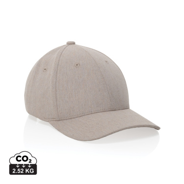Logotrade Werbeartikel das Foto: Milo AWARE™ 6-Panel-Heather-Kappe