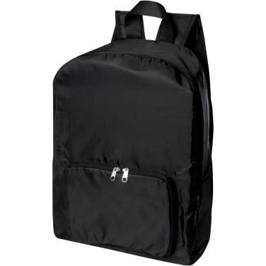 Logotrade Firmengeschenke das Foto: EcoFold faltbarer RPET Rucksack 15 L