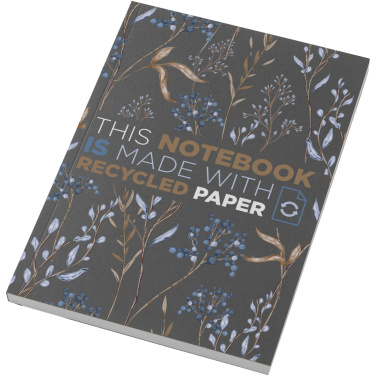 Logotrade Logogeschenke das Foto: Novella Austen A5 Softcover Notizbuch aus Recyclingmaterial – 100 Blatt
