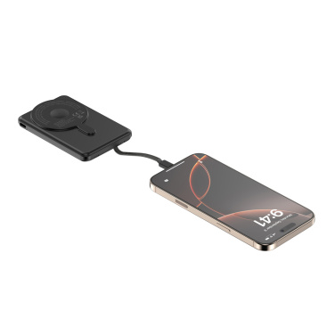 Logotrade Firmengeschenke das Foto: Urban Vitamin Redwood 5-in-1 5.000mAh 20W PD magn. Powerbank