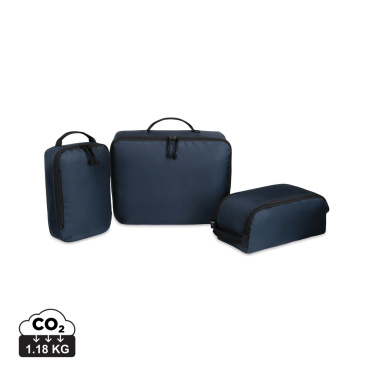 Logotrade Firmengeschenke das Foto: Renew AWARE™ rPET 3-teiliges Packing-Cube-Set
