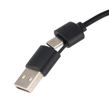 Logotrade Werbeartikel das Foto: Großes Kabel 4in1 mit beleuchtetem Logo - i5w