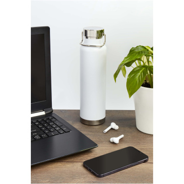 Logotrade Werbeartikel das Foto: Thor 650 ml RCS-zertifizierte Kupfer-Vakuum Isolierflasche aus recyceltem Edelstahl