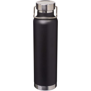 Logotrade Werbeartikel das Foto: Thor 650 ml RCS-zertifizierte Kupfer-Vakuum Isolierflasche aus recyceltem Edelstahl