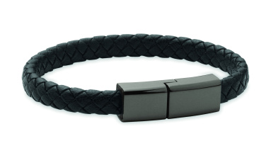 Logotrade Werbegeschenke das Foto: 60W Flecht-Armband-Ladekabel