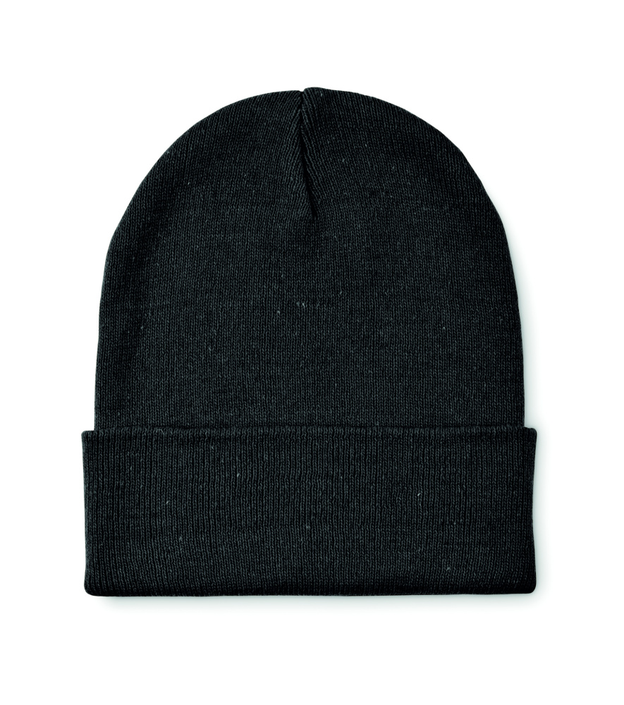 Logotrade werbemittel das Foto: Beanie mit Bündchen