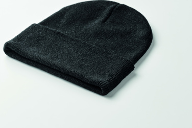 Logotrade Werbeartikel das Foto: Beanie mit Bündchen