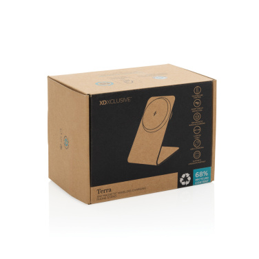 Logotrade Firmengeschenke das Foto: Terra Aluminium 15W magnetischer Wireless-Charger