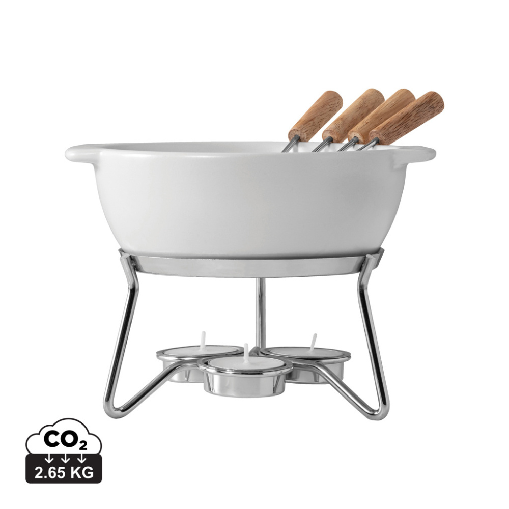 Logotrade Firmengeschenke das Foto: BOSKA Käse-Fondue Set Party - 750ml