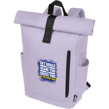 Logotrade werbemittel das Foto: Byron 15,6" GRS RPET Roll-Top Rucksack 18 L