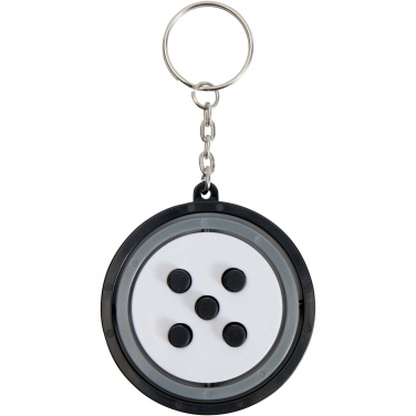 Logotrade werbemittel das Foto: Spinx Gyroskop Fidget Schlüsselanhänger aus recyceltem Kunststoff
