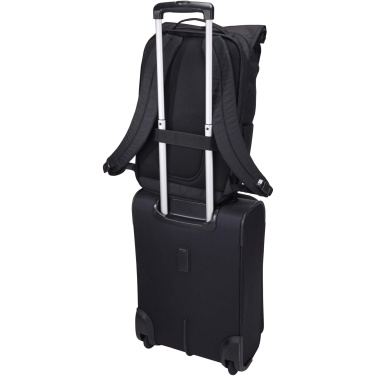 Logotrade Geschäftsgeschenke das Foto: Case Logic Variate 17" erweiterbarer Rolltop Laptop Rucksack aus recyceltem Material