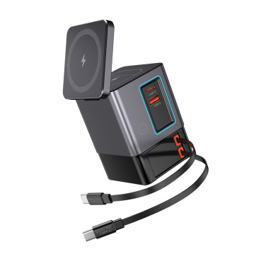 Logotrade werbemittel das Foto: Urban Vitamin Sacramento 105W GaN Charger mit einz. Kabeln