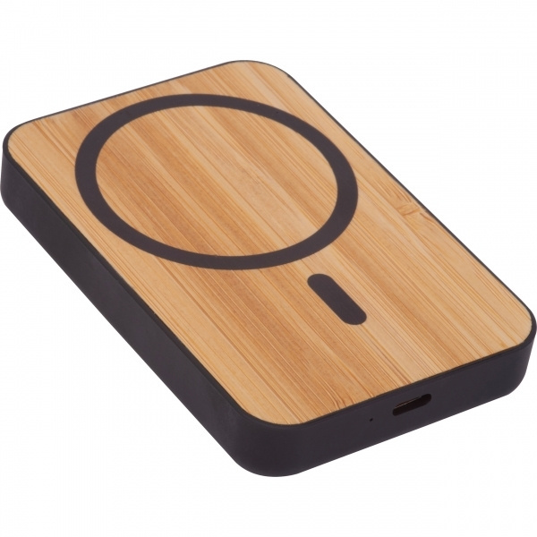 Logotrade Geschäftsgeschenke das Foto: Kabellose Powerbank 5 000 mAh CAIRO