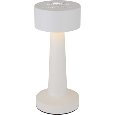 Logotrade Logogeschenke das Foto: Aludra Wiederaufladbare dimmbare Tischlampe mit 3 Lichtmodi