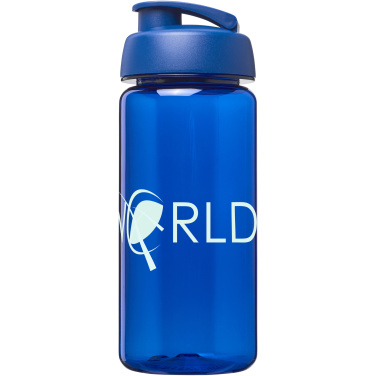Logotrade Firmengeschenke das Foto: H2O Active® Octave Tritan™ 600 ml Sportflasche mit Klappdeckel