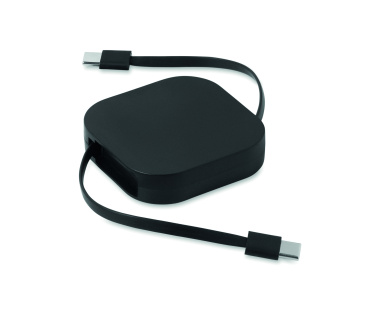 Logotrade Werbegeschenke das Foto: Einziehbares Ladekabel 100W