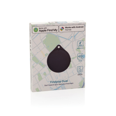 Logotrade Werbeartikel das Foto: Findpop Dual IPX5 Artikelfinder aus RCS recyceltem ABS