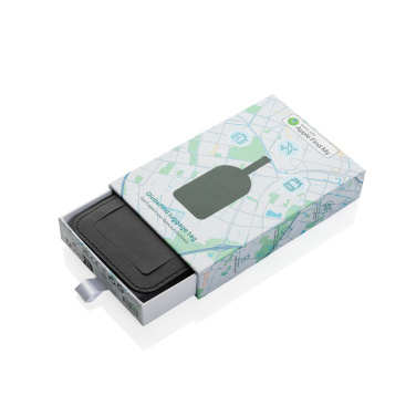 Logotrade Geschäftsgeschenke das Foto: Globefind Dual RCS Gepäckanhänger mit weltweiter Ortung