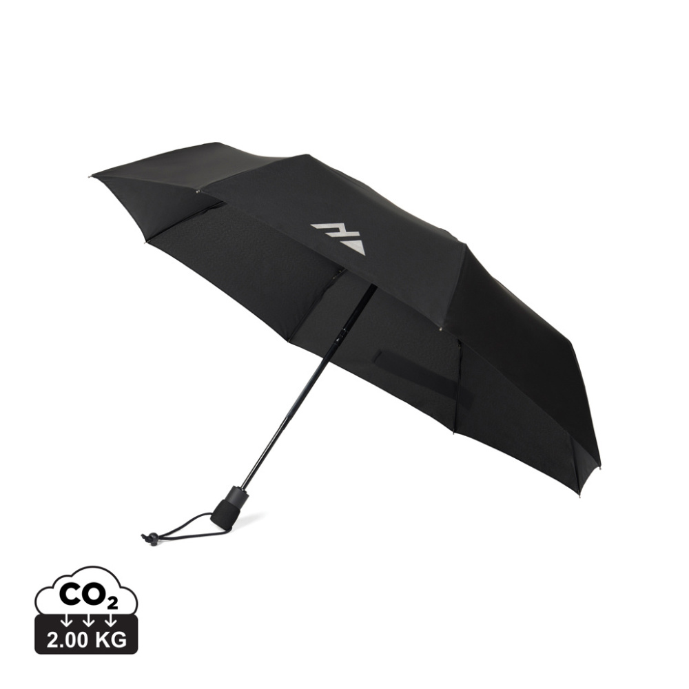 Logotrade Logogeschenke das Foto: Nordic Drift Trail 23" AWARE™ RPET Automatik-Schirm UPF 50+