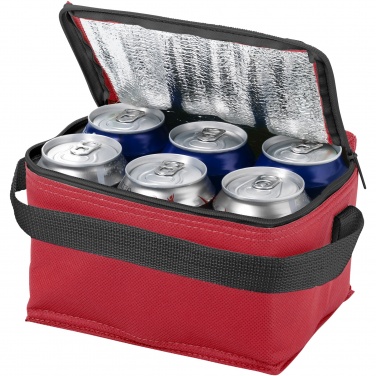 Logo trade business gifts image of: Spectrum 6-can cooler bag 4L