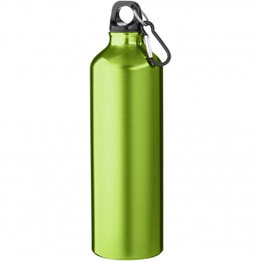 Logo trade advertising products image of: Oregon 770 ml aluminium water bottle with carabiner